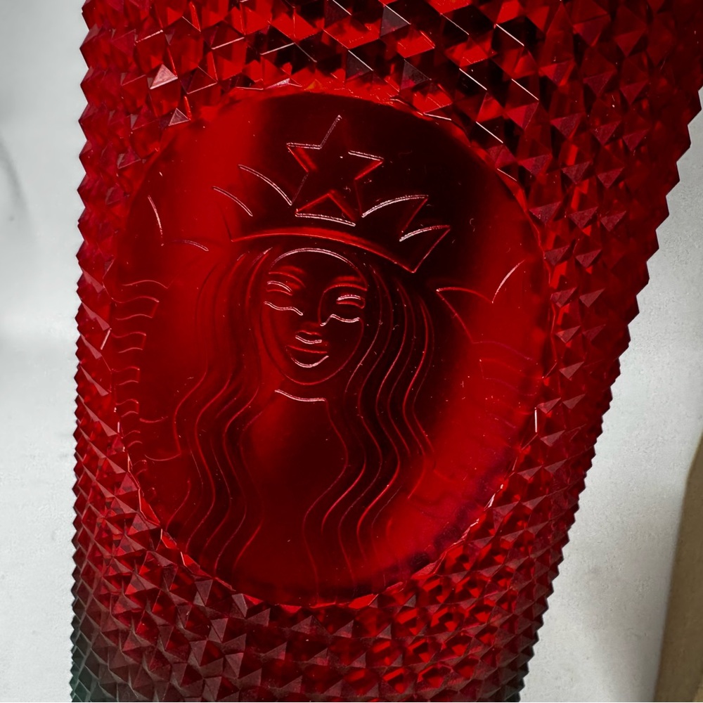 Walt Disney World Starbucks 2022 Holiday Christmas Mickey Studded 24oz Tumbler - Picture 3 of 7